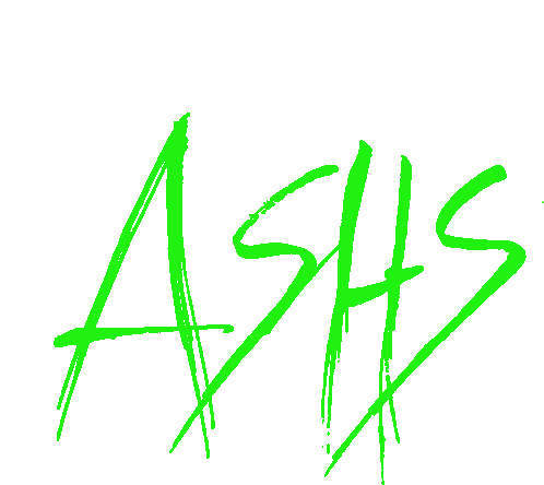 Ashs Neon Sticker - Ashs Neon Green Stickers