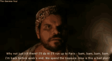 Count Of Monte Cristo Bad Plan GIF - Count Of Monte Cristo Bad Plan Serious GIFs