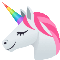 Unicorn Nature Sticker - Unicorn Nature Joypixels Stickers
