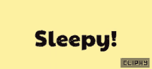 Cliphy Mood GIF - Cliphy Mood Sleepy GIFs