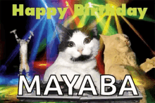 Cat Happy Birthday GIF - Cat Happy Birthday Dj GIFs