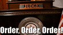 sml judge pooby order order order gavel judge