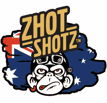 zhotshotz animated logo brand flashing