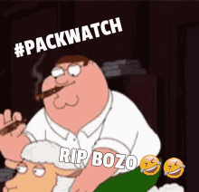 Packwatch Rip Bozo GIF - Packwatch Rip Bozo Peter Griffin GIFs