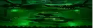 a group of people are sitting in front of a stage with a crocodile on top of a plane ..
