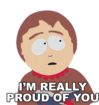 Im Really Proud Of You Sharon Marsh Sticker - Im Really Proud Of You Sharon Marsh South Park Stickers