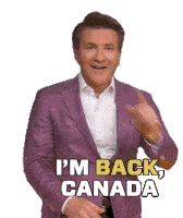 Im Back Canada Robert Herjavec Sticker