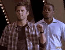 fist bump friendship bump it shawn spencer james roday