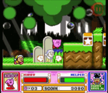 Kirby Poppy Bros GIF - Kirby Poppy Bros Kiss GIFs