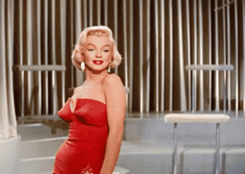 Monroe Sexy GIF - Monroe Red Dress - Discover Share GIFs