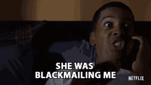 blackmailing blackmail
