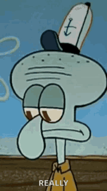 Squidward Spongebob Squarepants GIF