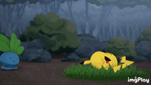 Pikachu Oddish GIF - Pikachu Oddish GIFs