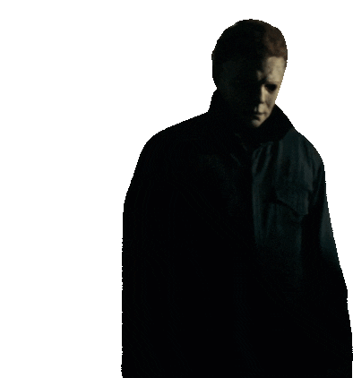 Looking Down Michael Myers Sticker - Looking Down Michael Myers Halloween2018 Stickers
