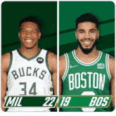 Milwaukee Bucks (22) Vs. Boston Celtics (19) First-second Period Break GIF - Nba Basketball Nba 2021 GIFs