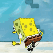 Spongebob Meme GIF - Spongebob Meme Running GIFs