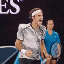 Roger Federer Pumped GIF