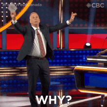 Why Gerry Dee GIF - Why Gerry Dee Family Feud Canada GIFs