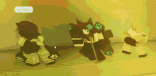 a cartoon character says im aware in a speech bubble