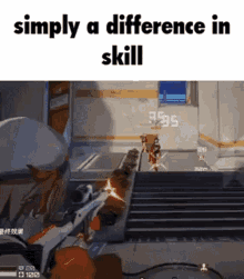 Simply A Difference In Skill Skill Issue GIF