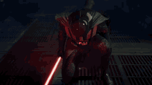 Strong With The Darkside Star Wars GIF - Strong With The Darkside Star Wars Laser Sword GIFs
