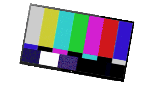 Tv Broken Tv Sticker - Tv Broken Tv Emergency Broadcast Stickers