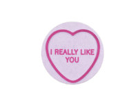 Valentine'S Day Heart Candy Sticker