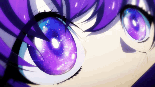 Anime Girl GIF - Anime Girl Purple Hair - Discover & Share GIFs