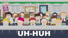 Uh Huh South Park GIF - Uh Huh South Park Moss Piglets GIFs