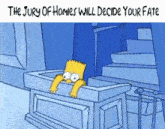 Homer Simpson The Jury Of Homies Will Decide Your Fate GIF