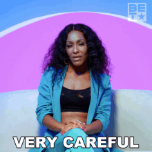 Very Careful Amina Buddafly GIF - Very Careful Amina Buddafly After Happily Ever After GIFs