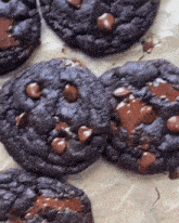 Double Chocolate Chip Cookies Cookies GIF