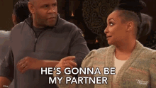 Hes Gonna Be My Partner Raven Baxter GIF - Hes Gonna Be My Partner Raven Baxter Victor Baxter GIFs