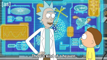 There'S Kind Of A Heaven Rick Sanchez GIF - There'S Kind Of A Heaven Rick Sanchez Morty Smith GIFs
