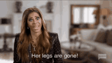 Mary Cosby Her Legs Are Gone GIF - Mary Cosby Her Legs Are Gone Mary Cosby Quote GIFs
