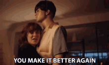 You Make It Better Again Feel Better GIF - You Make It Better Again Feel Better Comfort GIFs