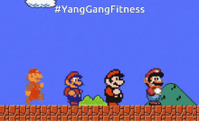 Mario Super Mario GIF - Mario Super Mario Yang Gang Fitness GIFs