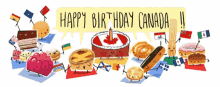 Happy Birthday Canada GIF - Happy Birthday Canada GIFs