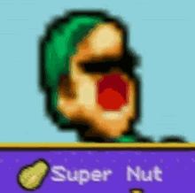 Super Nut Luigi GIF - Super Nut Luigi Video Game GIFs