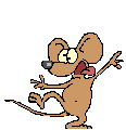 Ugrálóegér Jumping Mouse Sticker - Ugrálóegér Jumping Mouse Mouse Stickers