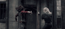 The Witcher Fight GIF - The Witcher Fight Geralt Of Rivia GIFs