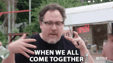 When We All Come Together Gather GIF - When We All Come Together Gather Meet GIFs