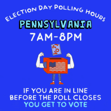 Pennsylvania Pa GIF - Pennsylvania Pa Election Day Polling Hours GIFs