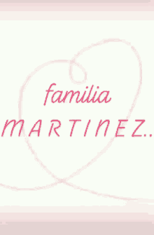 Familia Martinez Family GIF - Familia Martinez Family Heart GIFs
