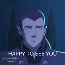 Happy To See You Vaxildan GIF - Happy To See You Vaxildan The Legend Of Vox Machina GIFs