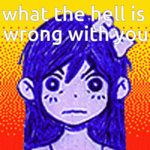 Omori What Is Wrong With You GIF - Omori What Is Wrong With You What The Hell GIFs