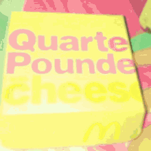 mcdonalds quarter pounder fast food burger quarter pounder with cheese