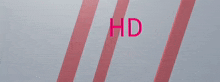 a white background with the word hd in pink