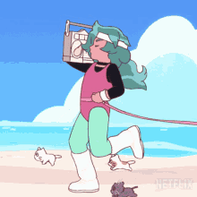 Jogging Howell Wizard GIF - Jogging Howell Wizard Bee And Puppycat GIFs