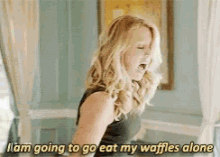 alone waffles